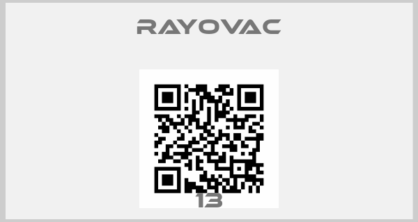 Rayovac-13