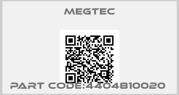 Megtec-PART CODE:4404810020 