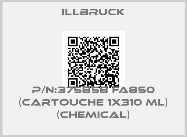 Illbruck-P/n:375858 FA850 (cartouche 1x310 ml) (chemical)