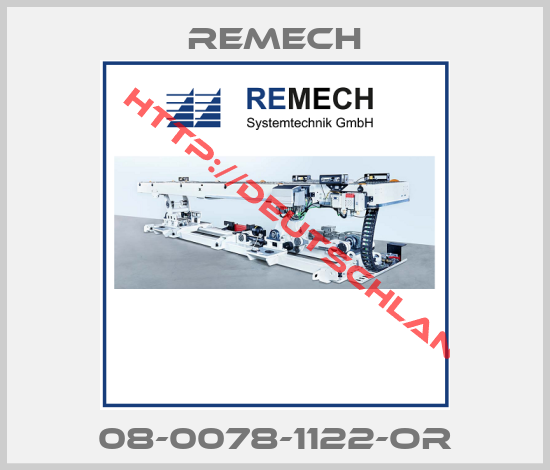 REMECH-08-0078-1122-OR