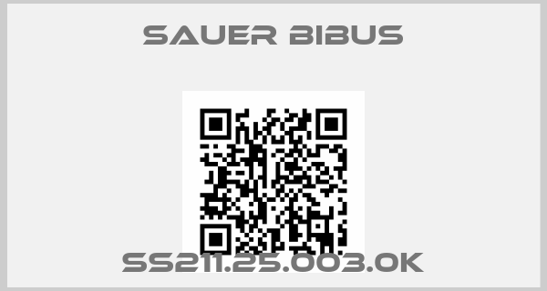 SAUER BIBUS-SS211.25.003.0K
