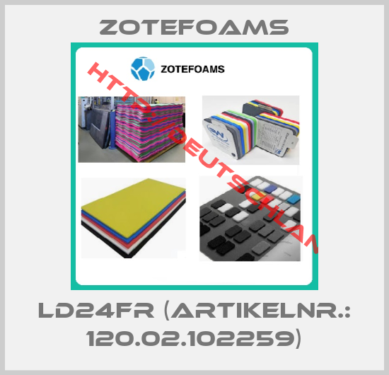 Zotefoams-LD24FR (Artikelnr.: 120.02.102259)