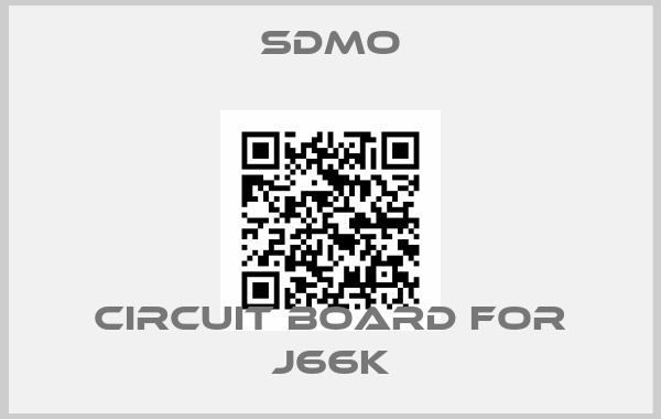 SDMO-Circuit board for J66K