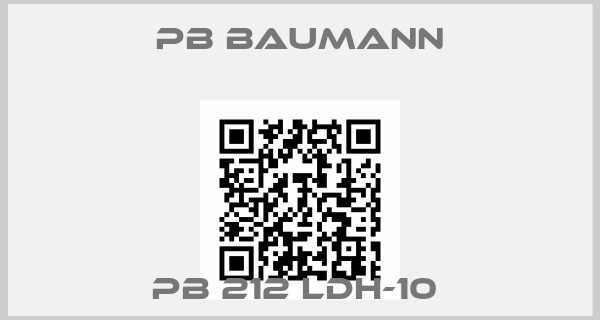 PB Baumann-PB 212 LDH-10 