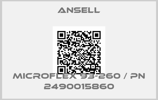 Ansell-Microflex 93-260 / PN 2490015860