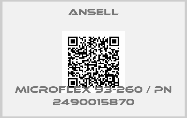 Ansell-Microflex 93-260 / PN 2490015870