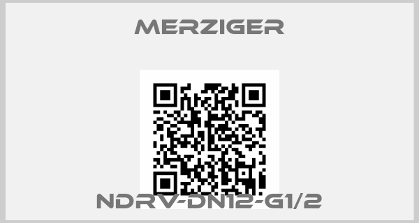 Merziger-NDRV-DN12-G1/2