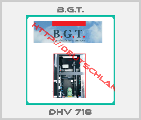B.G.T.-DHV 718