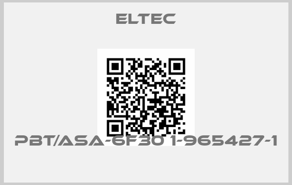 Eltec-PBT/ASA-6F30 1-965427-1 