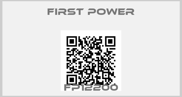 First Power-FP12200