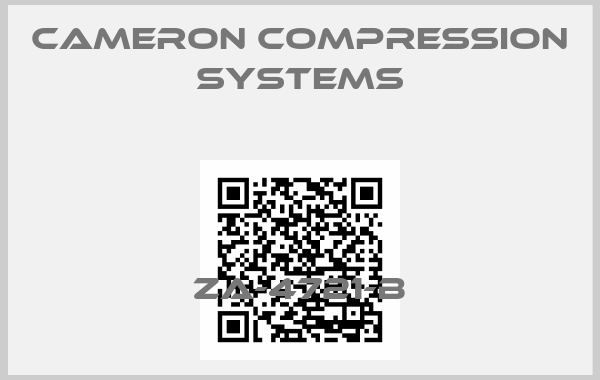 Cameron Compression Systems-ZA-4721-B
