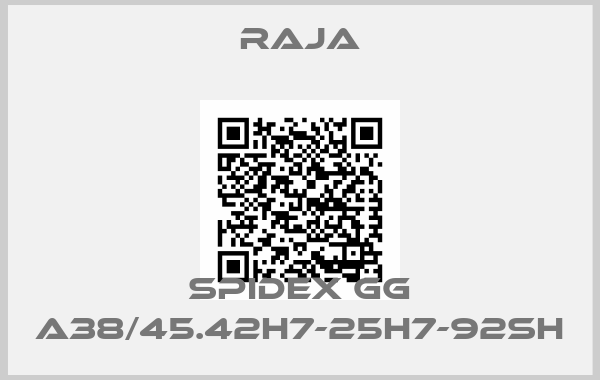 Raja-SPIDEX GG A38/45.42H7-25H7-92SH