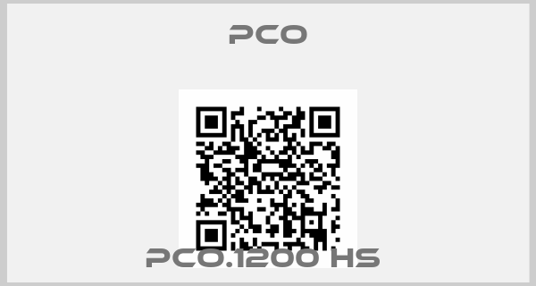 Pco-PCO.1200 HS 