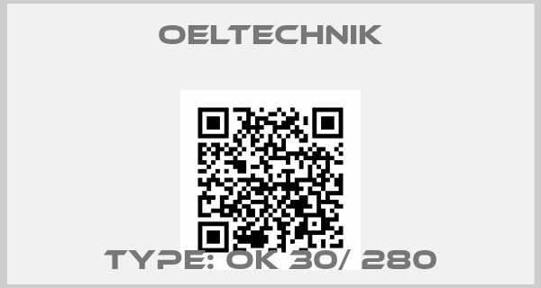 OELTECHNIK-Type: OK 30/ 280