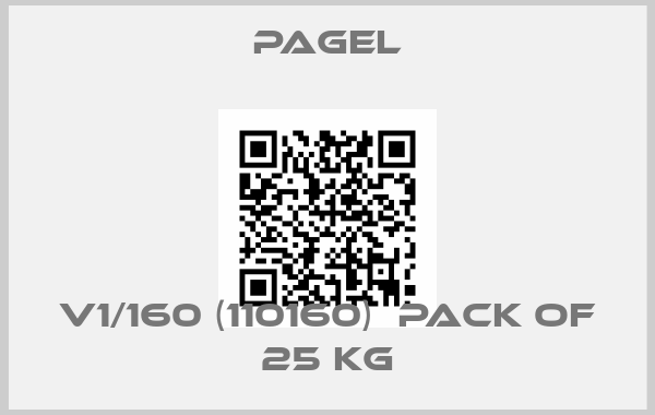 Pagel-V1/160 (110160)  pack of 25 kg