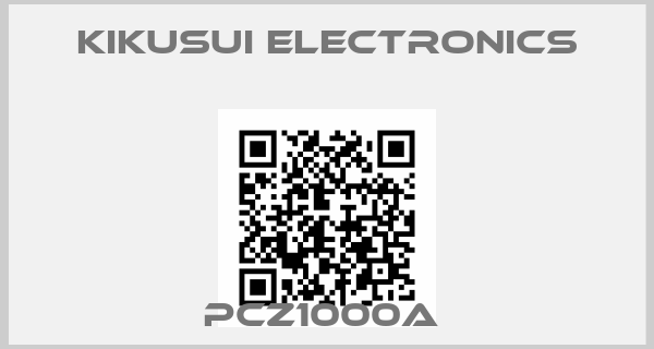 Kikusui Electronics-PCZ1000A 
