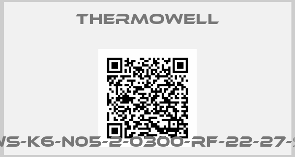 Thermowell-TWS-K6-N05-2-0300-RF-22-27-SS