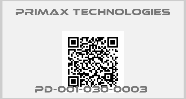 Primax Technologies-PD-001-030-0003 