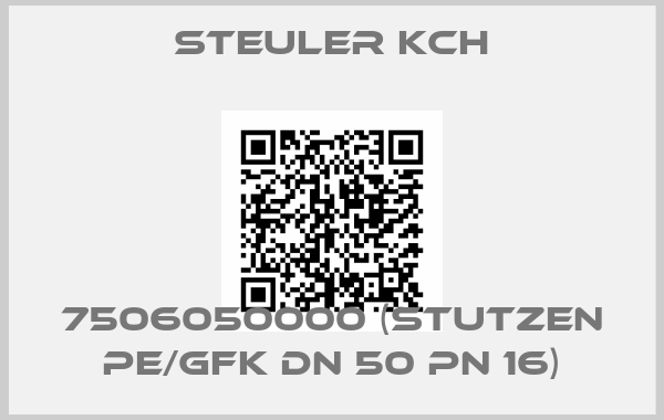 STEULER KCH-7506050000 (Stutzen PE/GFK DN 50 PN 16)