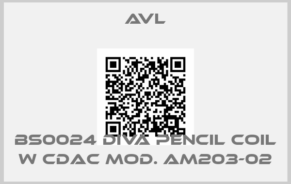 Avl-BS0024 DIVA PENCIL COIL W CDAC MOD. AM203-02