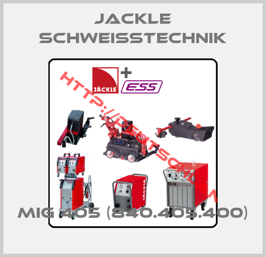 Jackle Schweisstechnik-MIG 405 (840.405.400)
