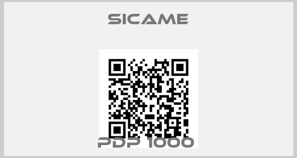 Sicame-PDP 1000 
