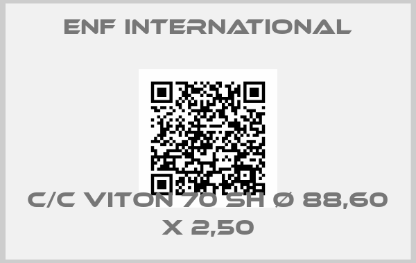 ENF International-C/C Viton 70 SH Ø 88,60 x 2,50