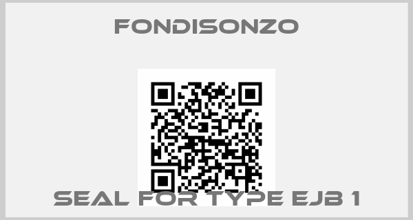 Fondisonzo-seal for Type EJB 1