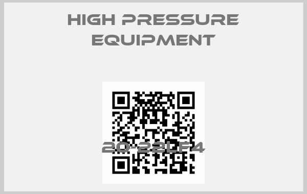 High Pressure Equipment-20-22LF4