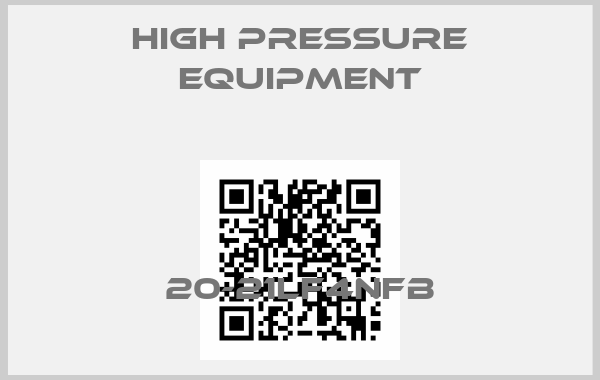 High Pressure Equipment-20-21LF4NFB