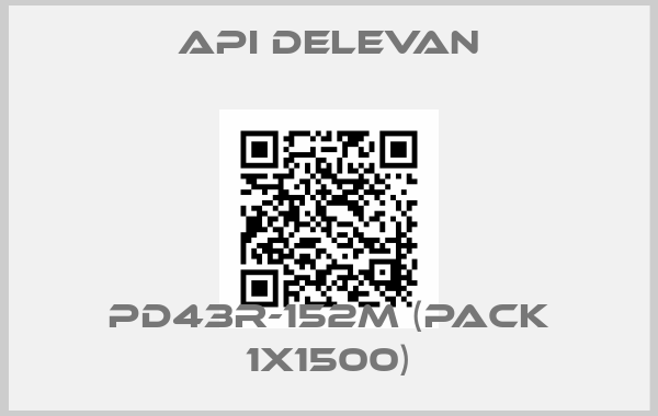 Api Delevan-PD43R-152M (pack 1x1500)