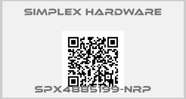 Simplex Hardware-SPX4885199-NRP