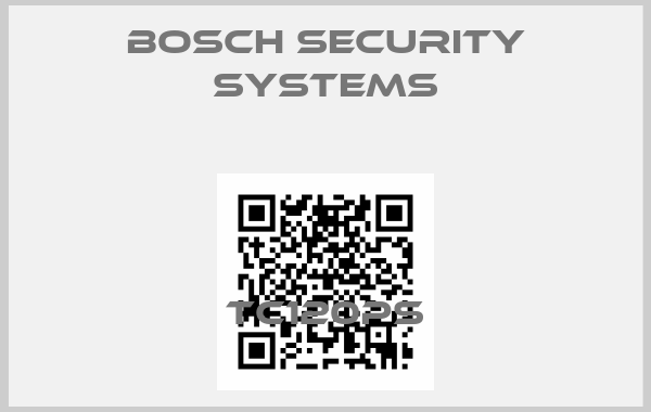 Bosch Security Systems-TC120PS