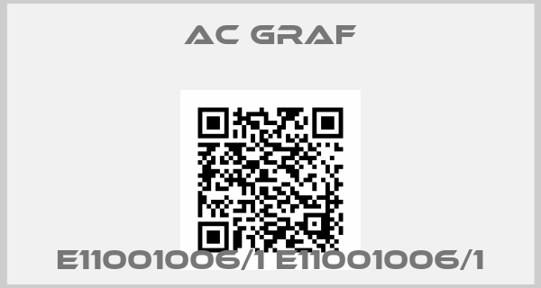 AC GRAF-E11001006/1 E11001006/1