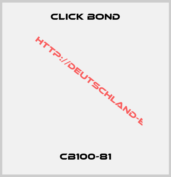 Click Bond-CB100-81