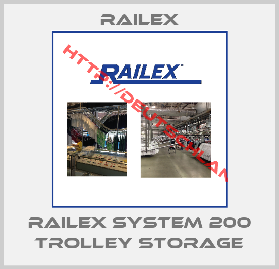 Railex-Railex System 200 Trolley Storage