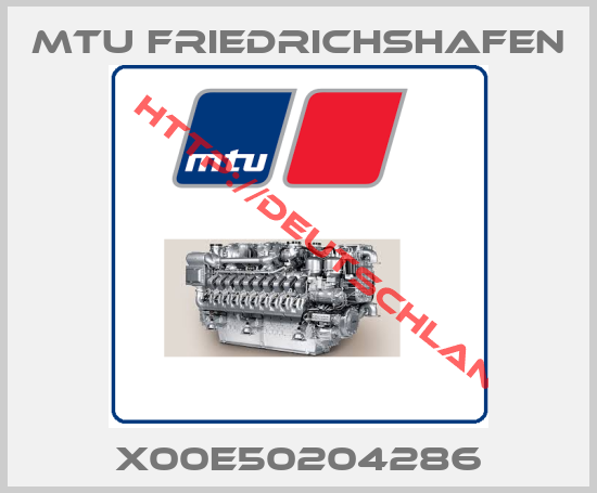 MTU FRIEDRICHSHAFEN-X00E50204286