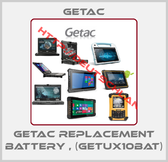 Getac-Getac replacement battery , (getux10bat)