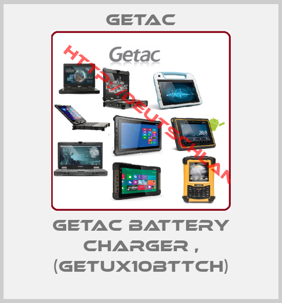 Getac-Getac battery charger , (getux10bttch)