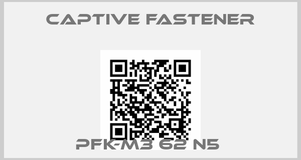 Captive Fastener-PFK-M3 62 N5 