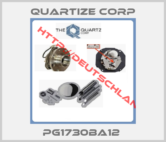 Quartize Corp-PG1730BA12 