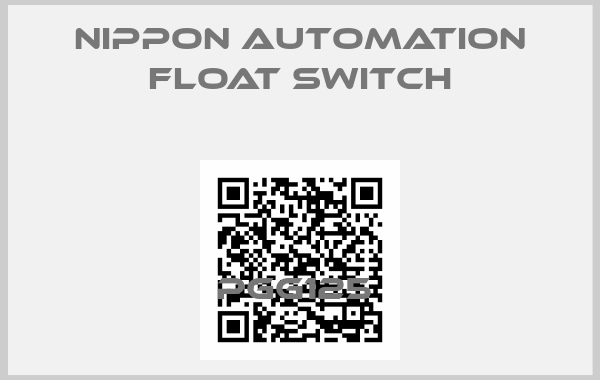 NIPPON AUTOMATION FLOAT SWITCH-PGG125 