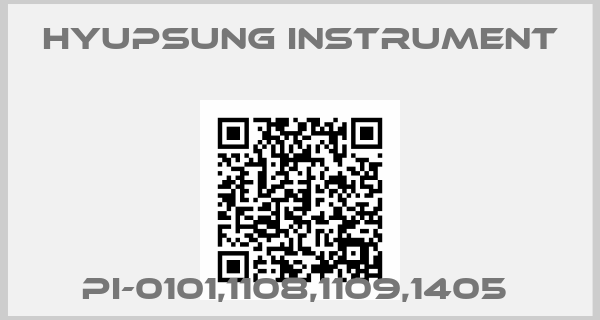 Hyupsung instrument-PI-0101,1108,1109,1405 