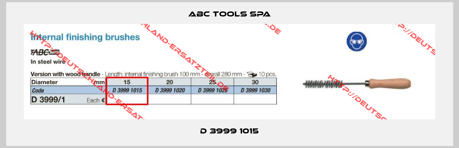 ABC TOOLS SPA-D 3999 1015
