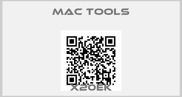 Mac Tools-X20EK