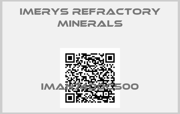 imerys Refractory Minerals-IMAN74DDC500
