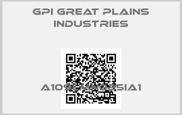 GPI Great Plains Industries-A109LMN025IA1