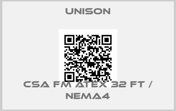 UNISON-CSA FM ATEX 32 FT / NEMA4