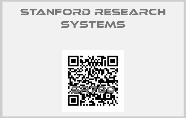 stanford research systems-SR780
