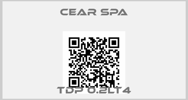 CEAR Spa-TDP 0.2LT4